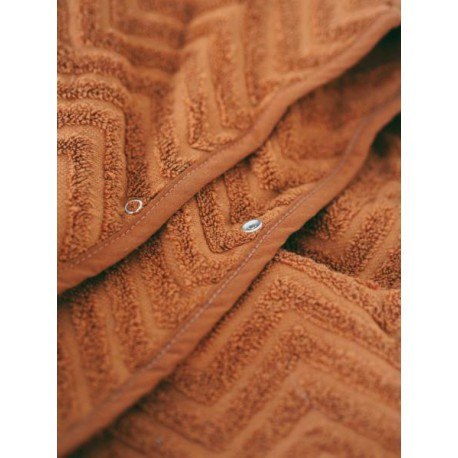 Filibabba poncho zigzag rust FILIBABBA